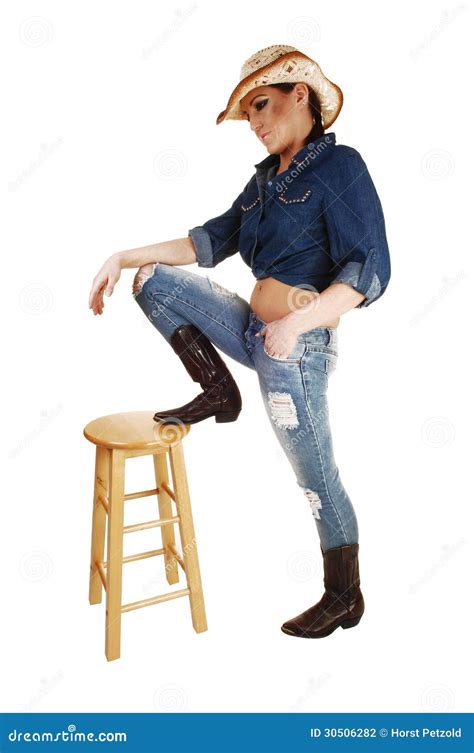 standing cowgirl